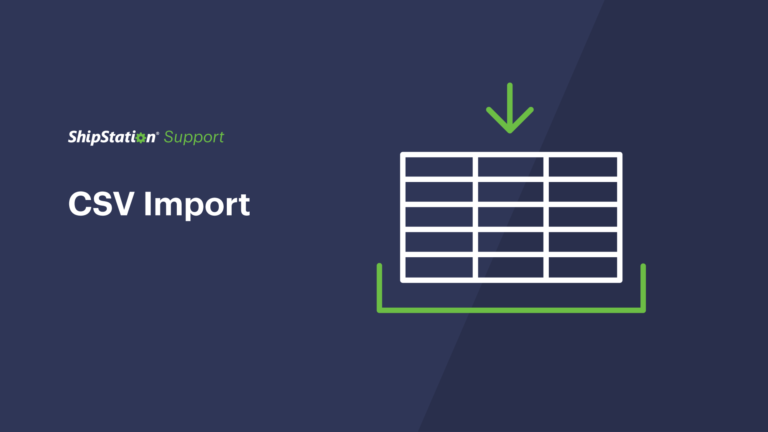 video thumbnail graphic for importing orders from CSV file in ShipStation